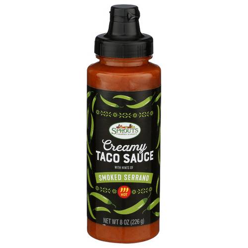 Sprouts Creamy Taco Sauce With Hints Of Smoked Serrano