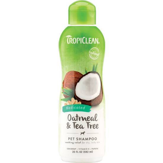 Tropiclean Shampoo Oatmeal & Tea Tree For Dogs