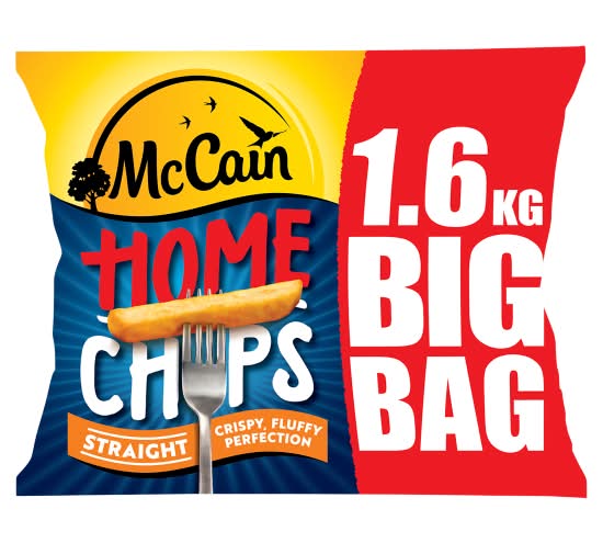 McCain Home Chips Straight (1.6kg)
