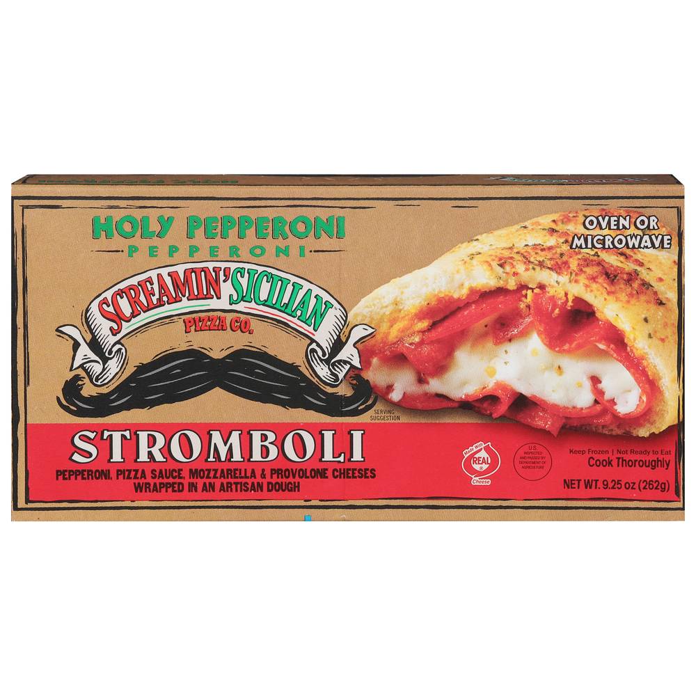 Screamin' Sicilian Pizza Co Holy Pepperoni Stromboli