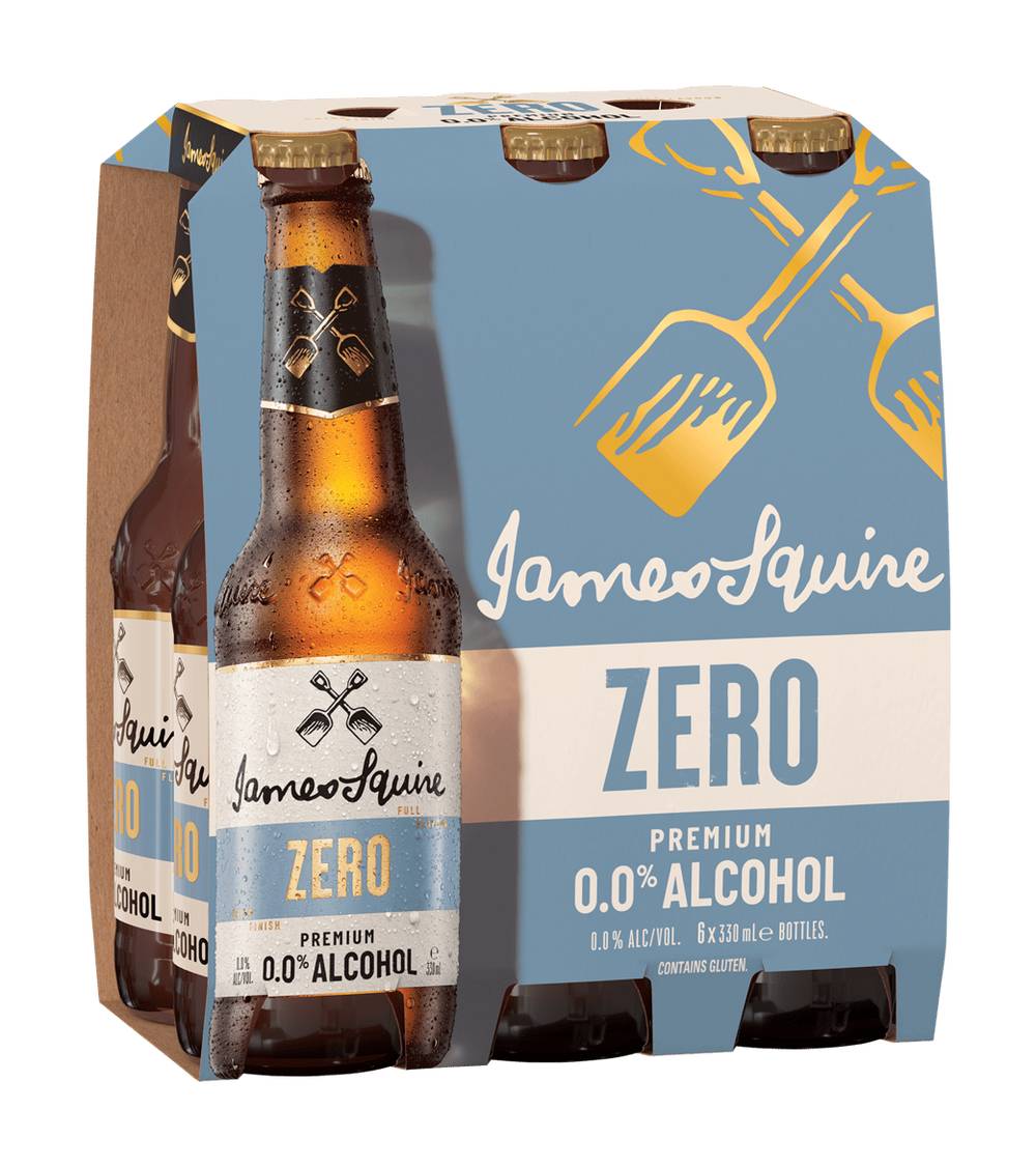 James Squire Zero Alcohol Lagers 6x330ml