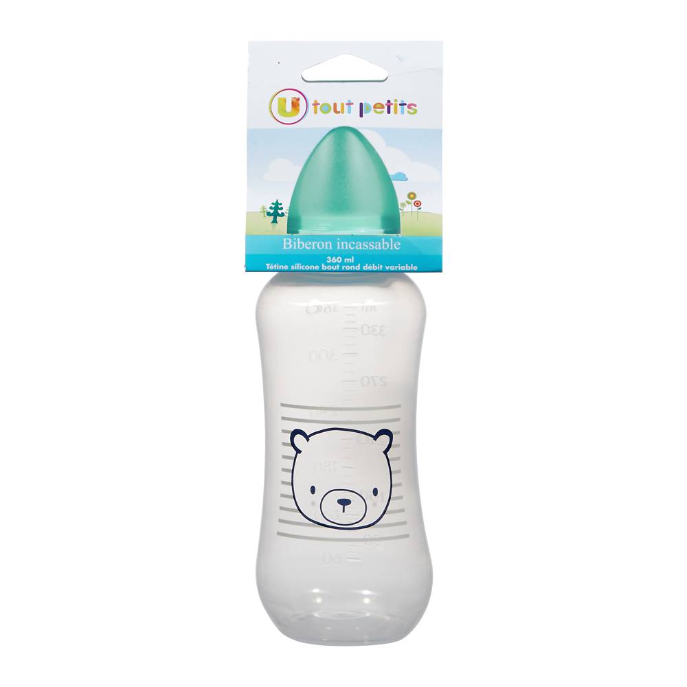 U tout petits - Biberon incassable de 360 ml