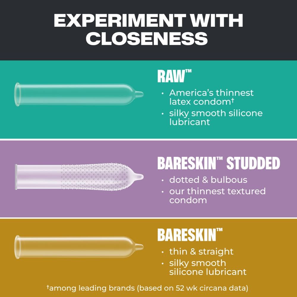 Trojan Bareskin Raw Lubricated Latex Condoms (3 ct) | Postmates Trojan Bareskin Raw Lubricated Latex Condoms (3 ct) | Postmates