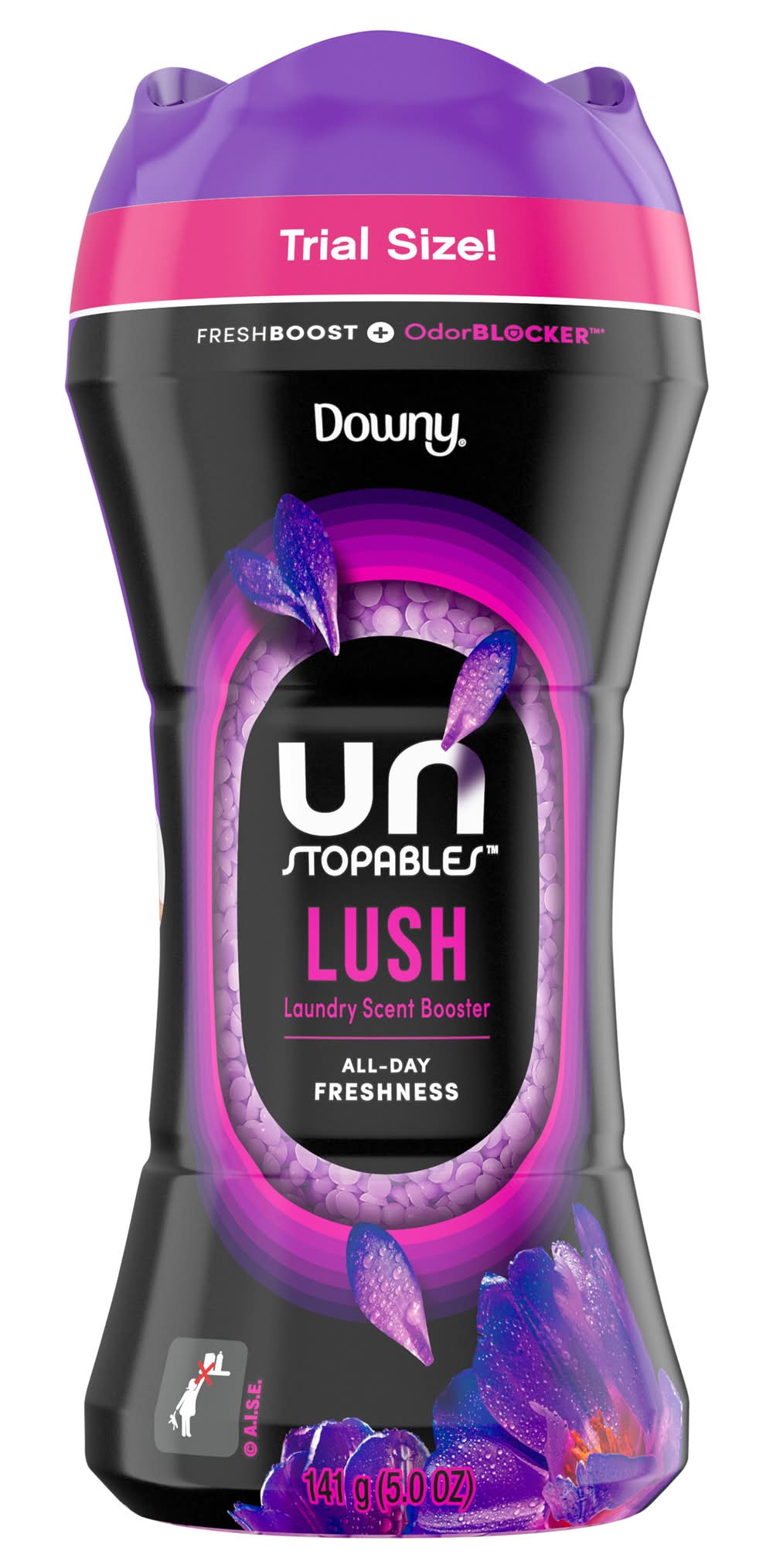Downy Unstopables Premium Lush Scent Booster With Softener Fabric Enhancer (5 oz)