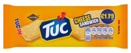 Jacob's Tuc Cheese Sandwich (150g)