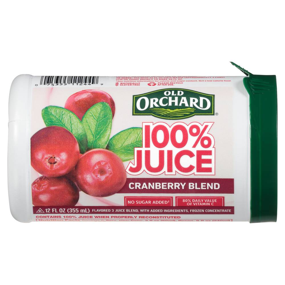 Old Orchard Frozen Blend Concentrate Juice, Cranberry (12.6 oz)