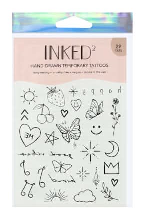 Inked² Temporary Tattoos