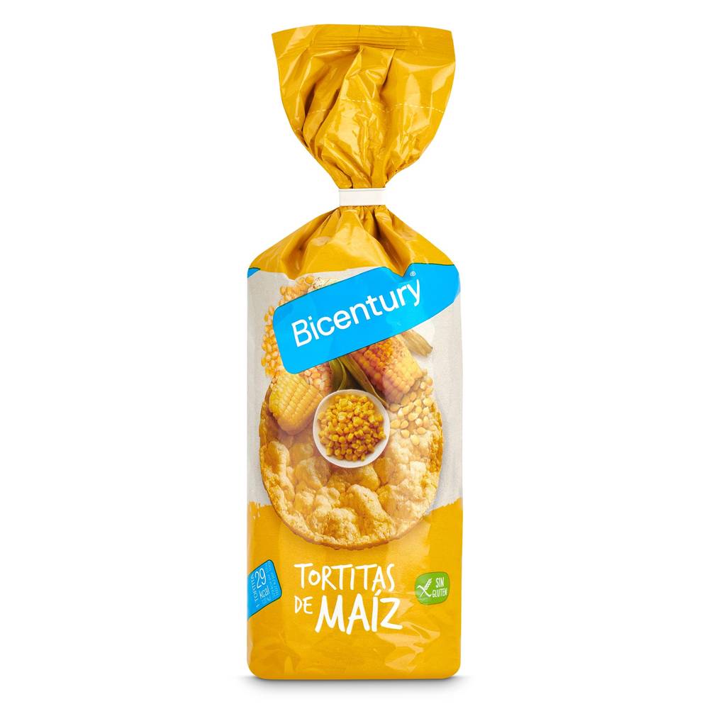 Tortitas De Maíz Bicentury Bolsa 130 G