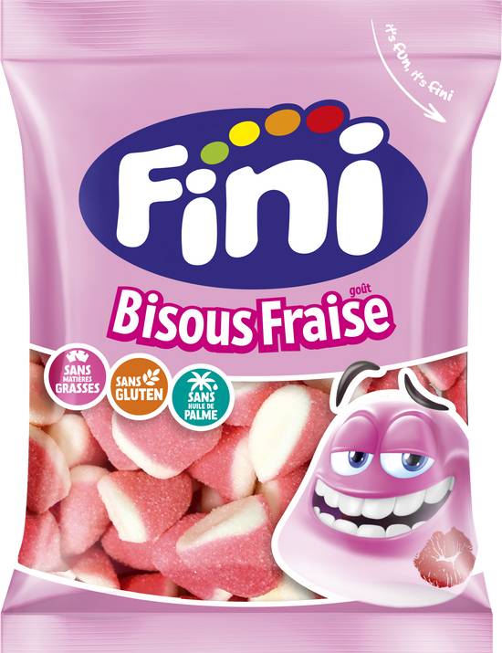 Fini - Bisous fraise sucré halal