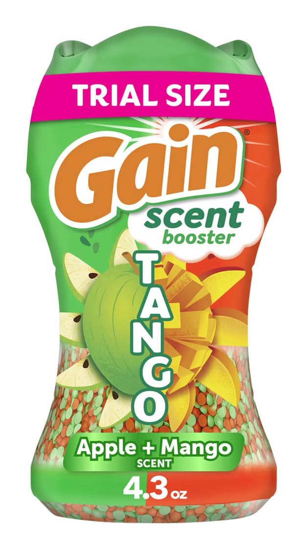 Gain Tango 2-in-1 Laundry Scent Booster Beads, Apple-Mango (4.3 oz)