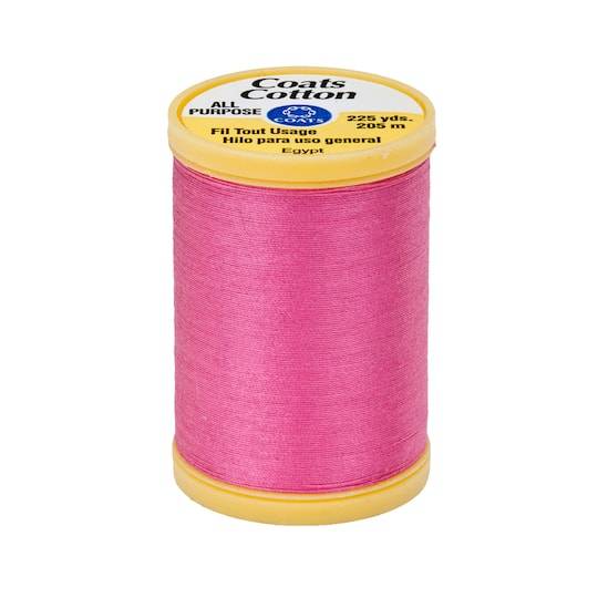 Coats Cotton All Purpose Quilting Thread, Hot Pink