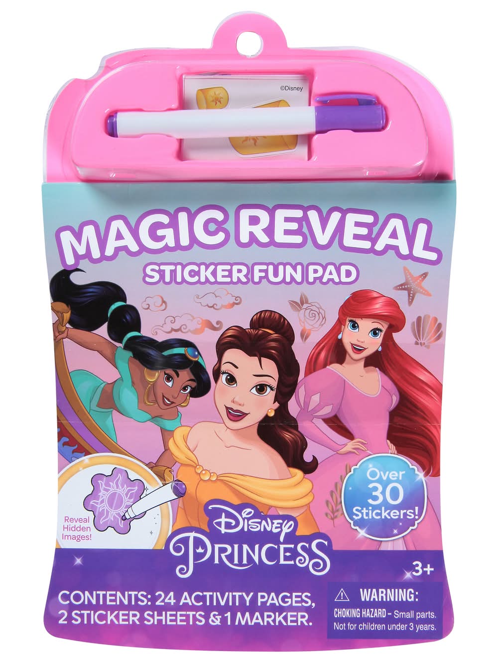 Tara Toy Disney Princess Magic Reveal Sticker Fun Pad
