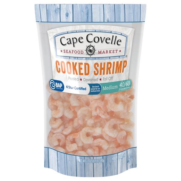 Cape Covelle Seafood Market Cooked Shrimp