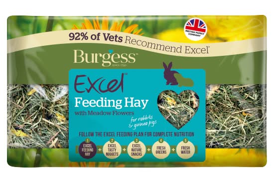 Burgess Excel Feeding Hay For Rabbits & Guinea Pigs