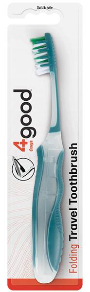 Casey's Folding Travel Toothbrush