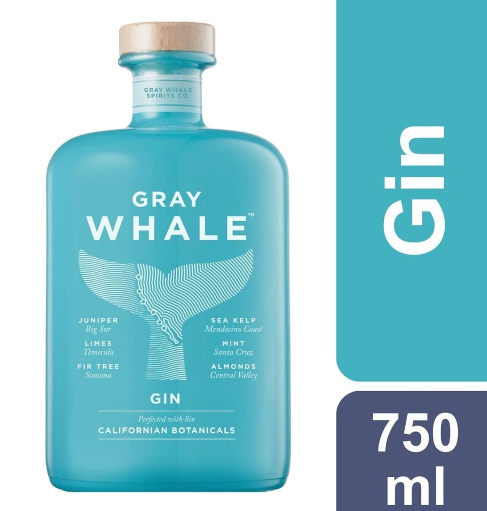 Gray Whale Gin Gluten Free Californian Botanicals Gin (750 ml)
