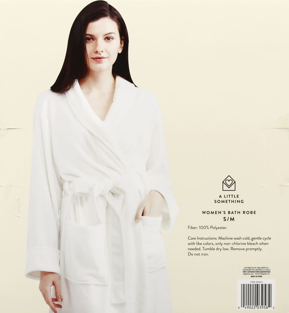 Walgreens A Little Something Bath Robe Delivery Near Me | Order Online | Uber Eats Walgreens A Little Something Bath Robe Delivery Near Me | Order Online | Uber Eats