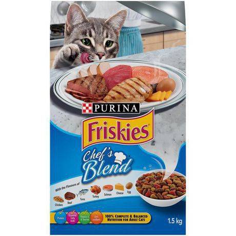 Friskies croquettes pour chats chef's blend (1,5 kg) - chef's blend dry cat food (1.5 kg)