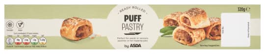 ASDA Ready Rolled Puff Pastry (320g)
