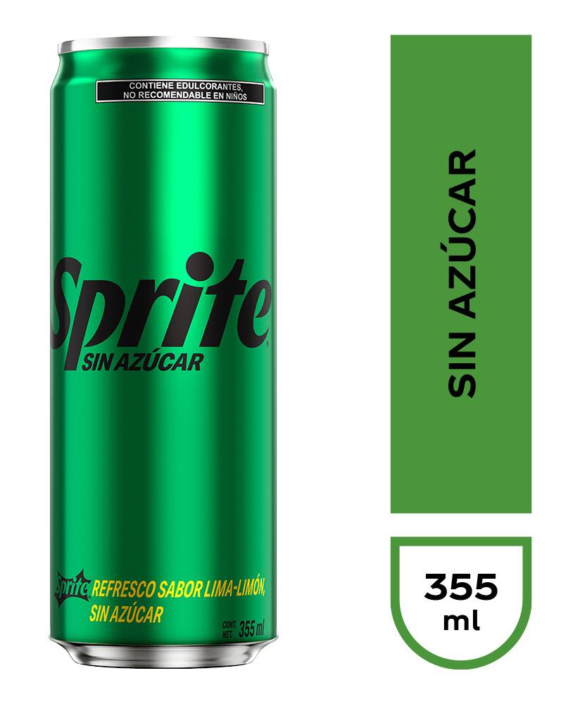 Sprite · Refresco sin azúcar, lima-limón (355 ml)