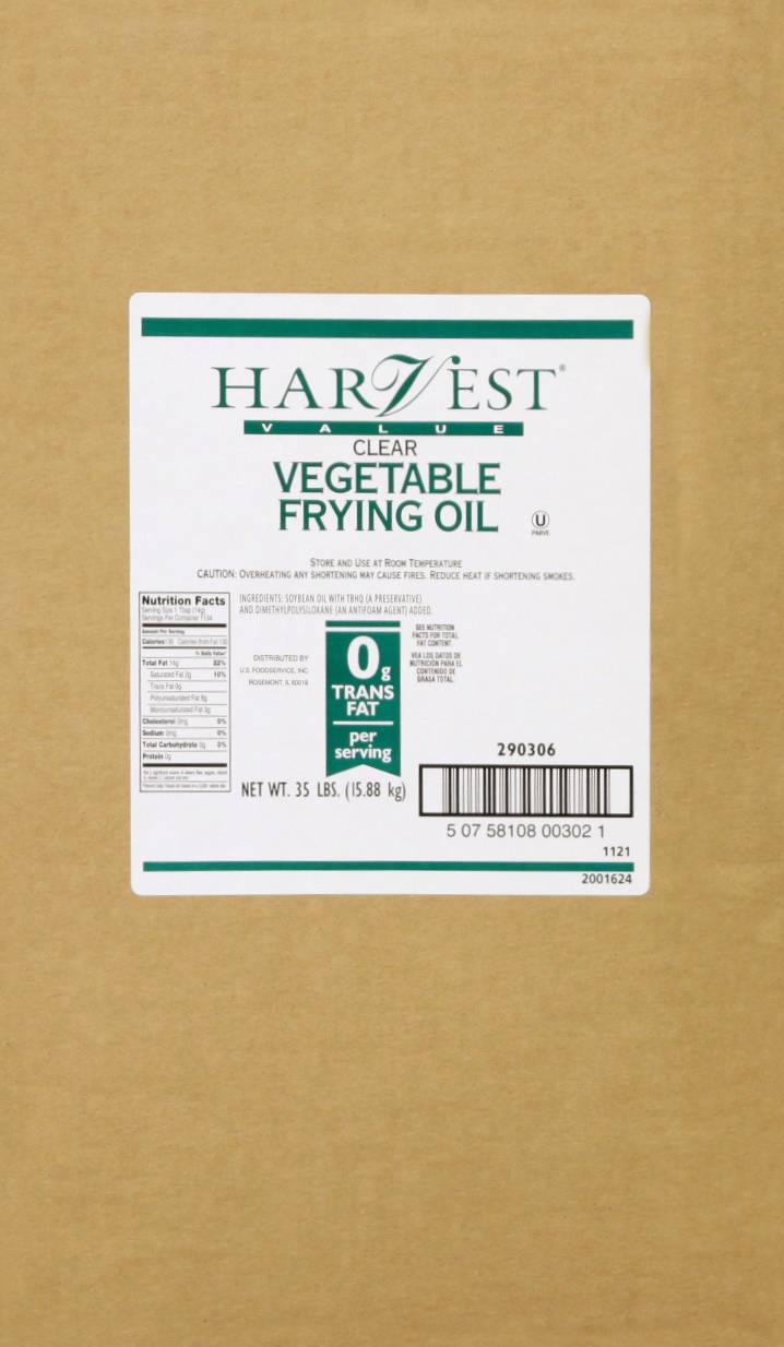 Harvest Value Vegetable Frying Oil (35 lbs)