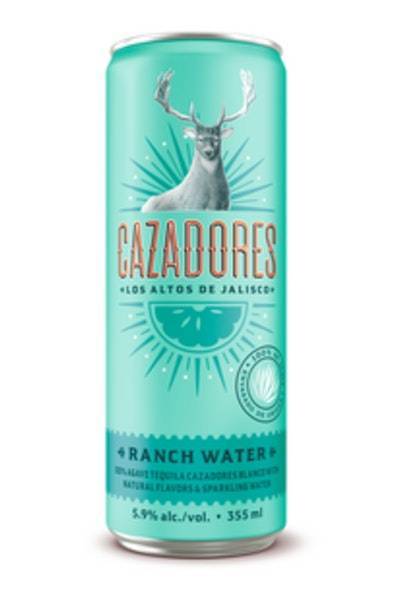 Cazadores Ready To Drink Ranch Water (4x 12oz cans)