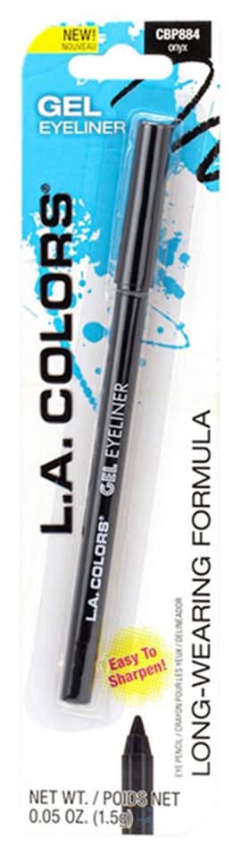 L.A. Colors Gel Eyeliner, Black C30741 (0.05 oz)
