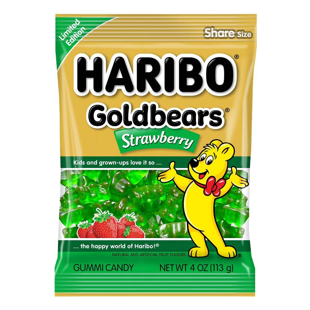 Haribo Goldbears Strawberry Gummies