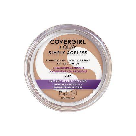 CoverGirl Simply Ageless Instant Wrinkle Defying, Medium Light (12 g)