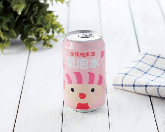 水蜜桃風味氣泡水 Peach Flavor Sparkling Water