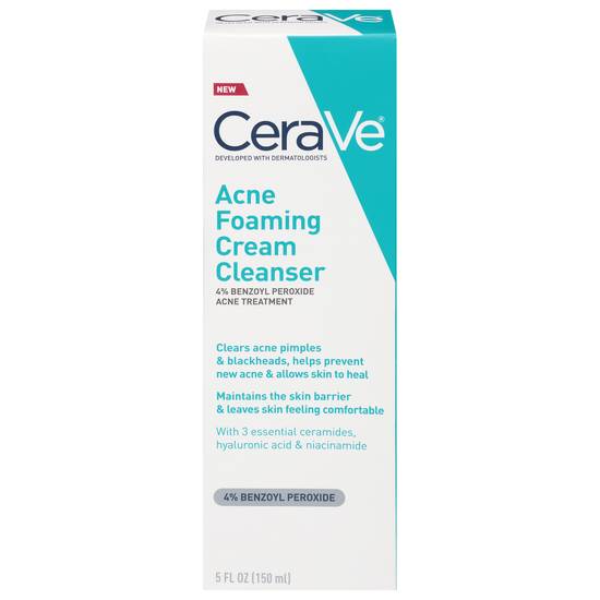 Cerave Acne Foaming Cream Face Cleanser