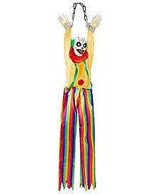 Hanging Kicker Clown Decoration