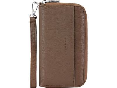 Bugatti 12 Card Slots Vegan Leather Wallet, Brown