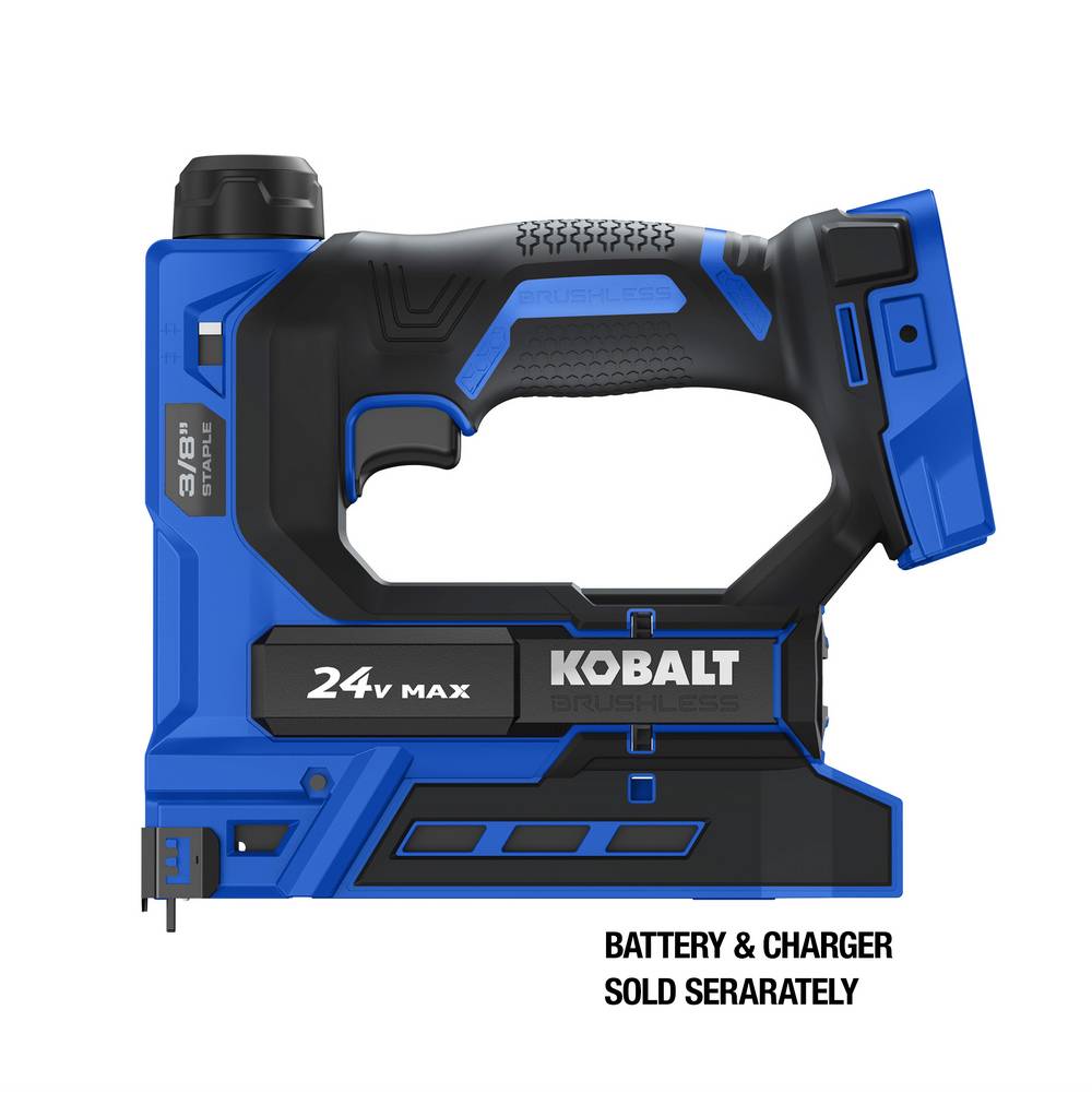 Kobalt XTR 20-Gauge 3/8-in Medium Crown Finish Stapler | KXST 124B-03