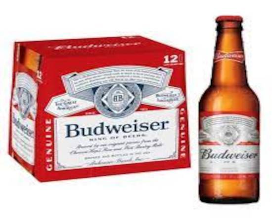 BUDWEISER, 12PACK-12OZ BOTTLE (5.00% ABV)