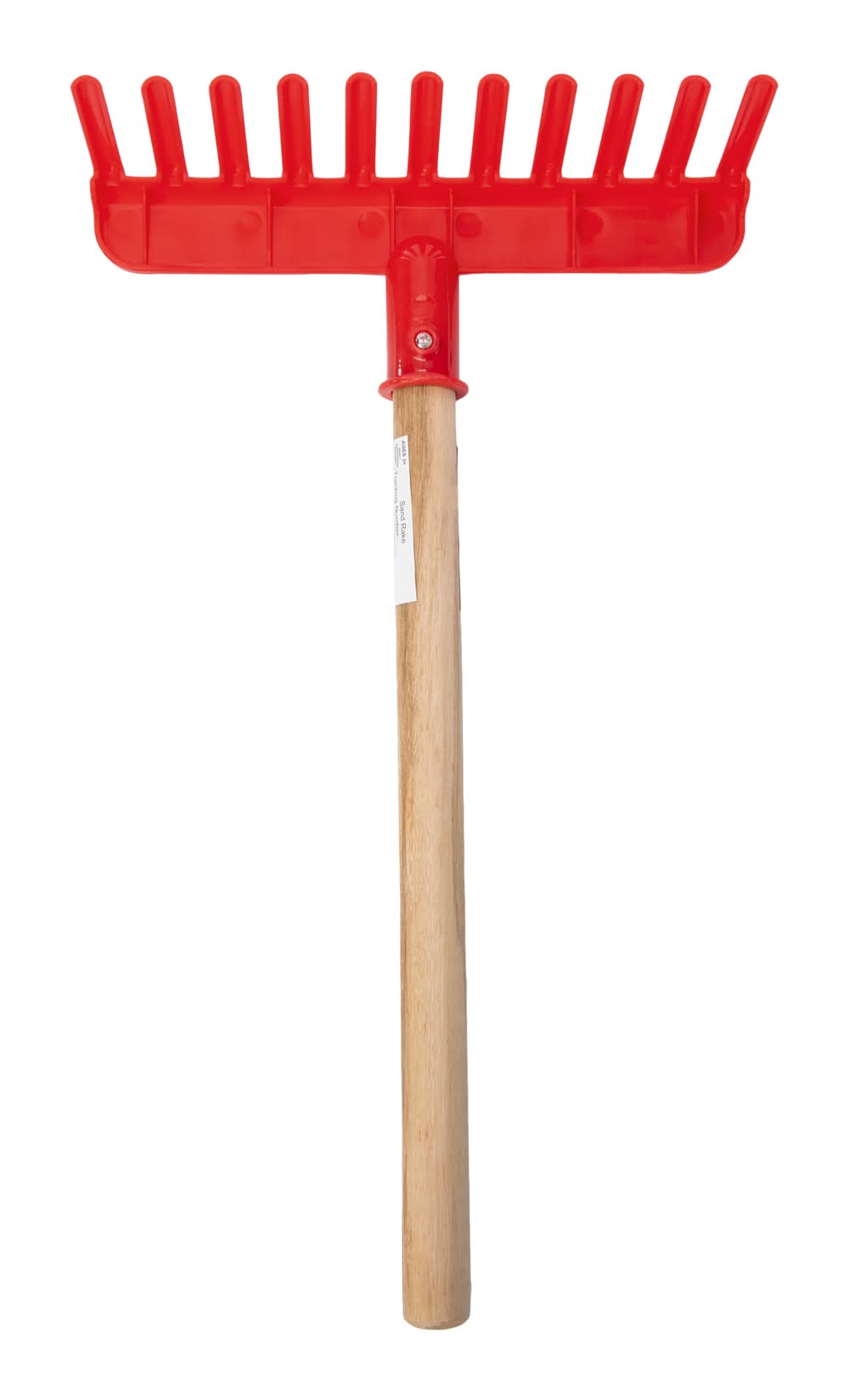 Beach Sand Rake 4.7in x 18.9in Red