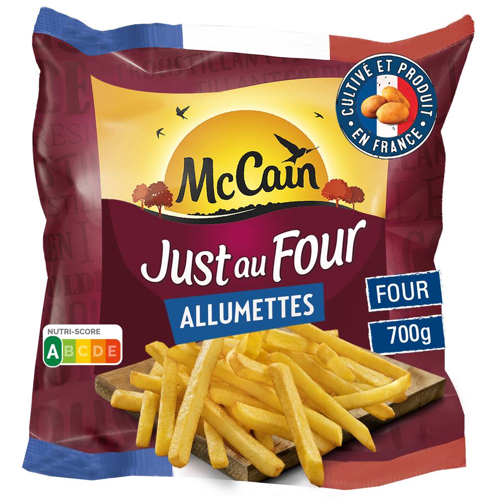 Mccain - Frites just au four allumettes (700 g)