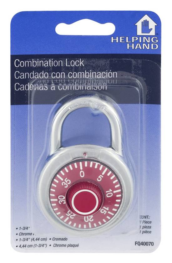 Helping Hand Combination Lock (1 ct)