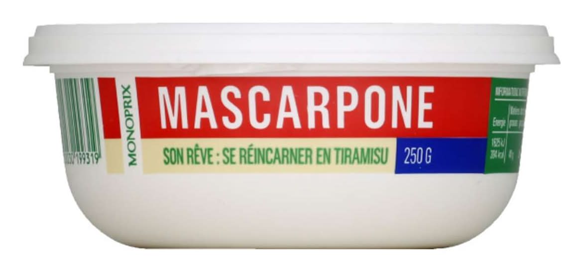 Monoprix - Mascarpone (250g)