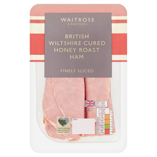 Waitrose British Wiltshire Cured Honey Roast Ham