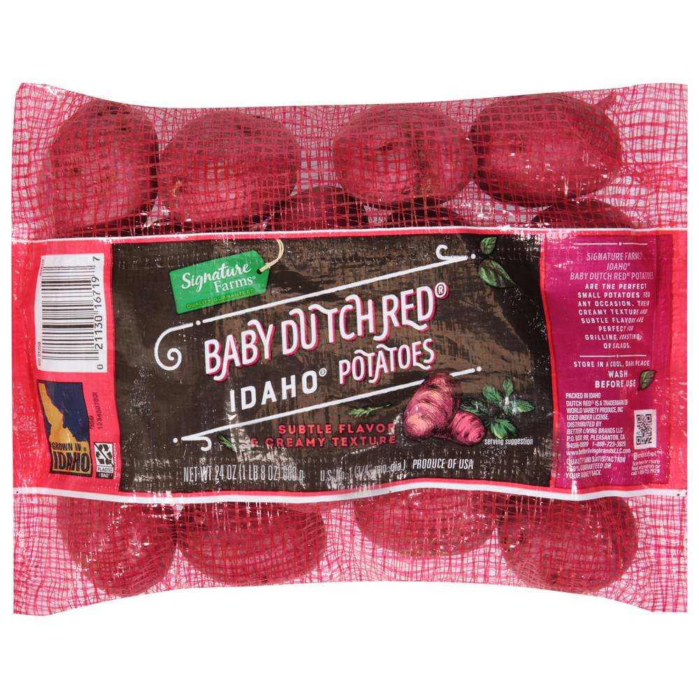Signature Farms Baby Dutch Red Idaho Potatoes (24 oz)