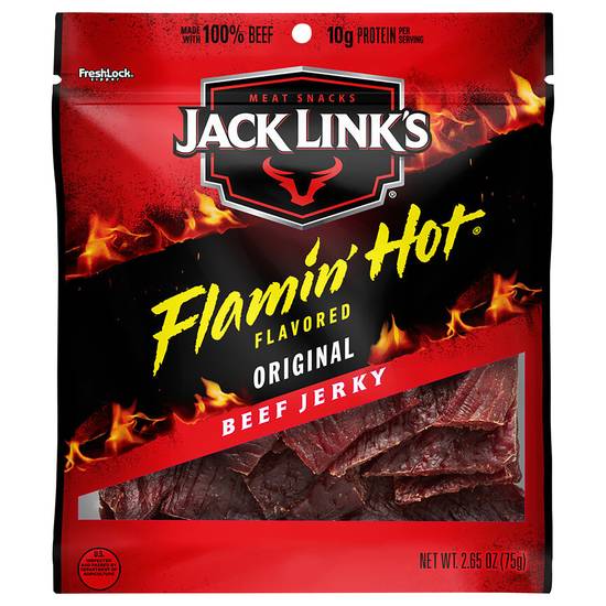Jack Link's Beef Jerky Flamin' Hot Flavored