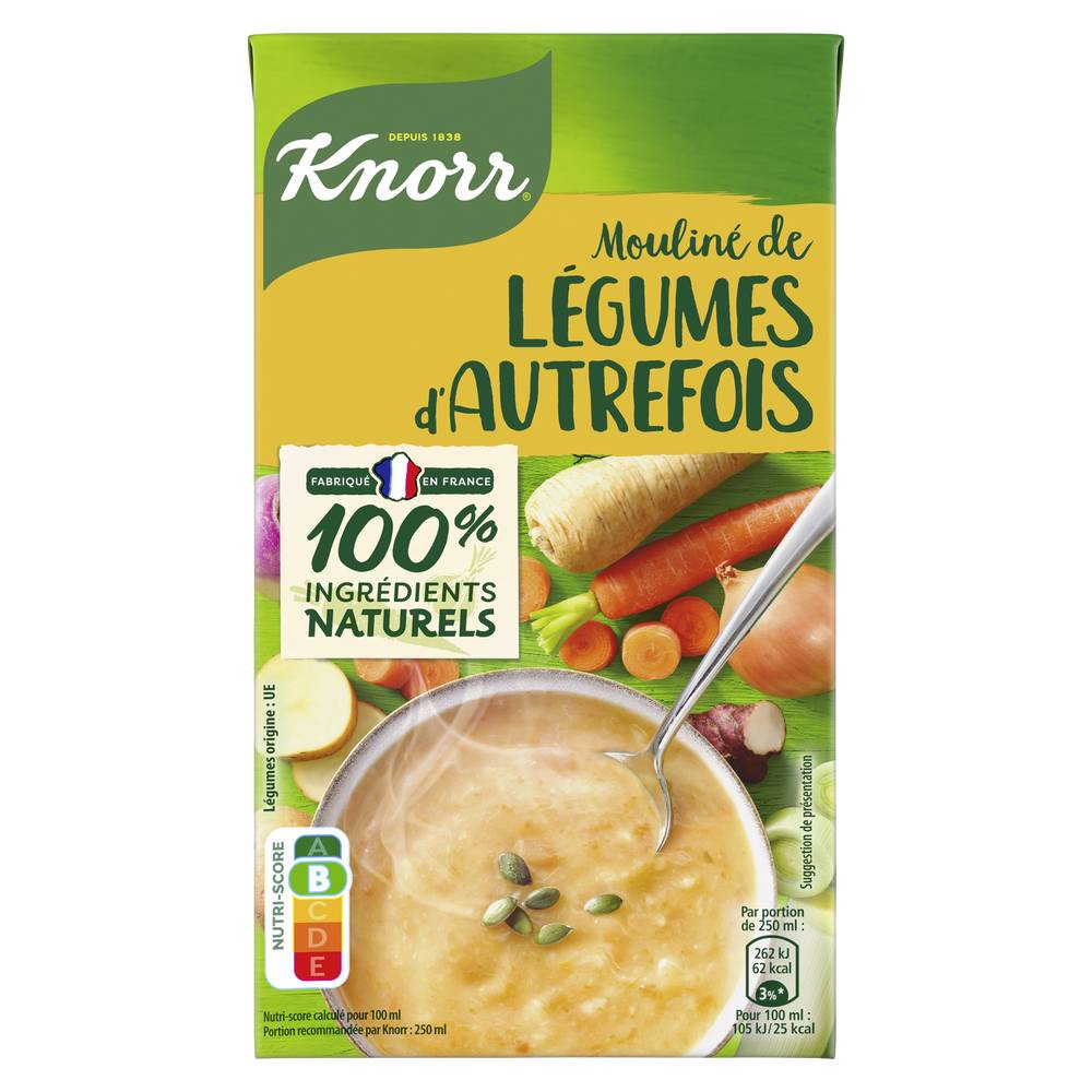 Knorr - Soupe mouliné de légumes d'autrefois (1L)