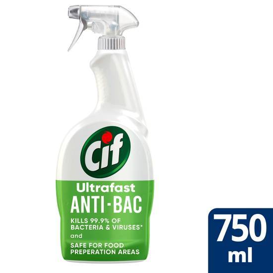 Cif 750m Anti-bacterial Spray