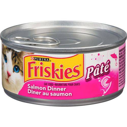 Friskies nourriture humide pour chats pâté dîner au saumon (156 g) - pate salmon dinner wet cat food (156 g)