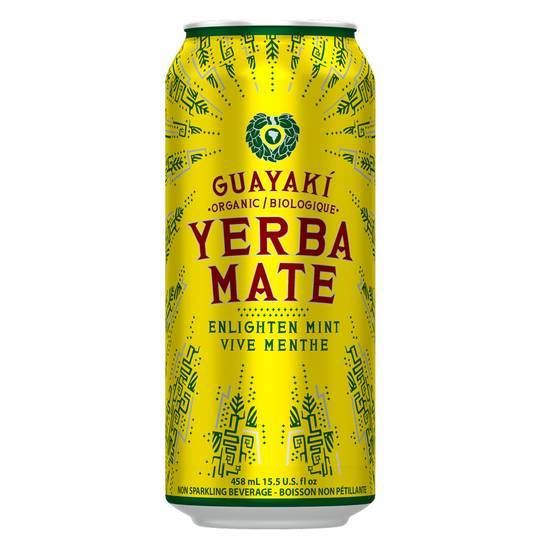 Guayaki Yerba Mate Enlighten Mint 458 ml