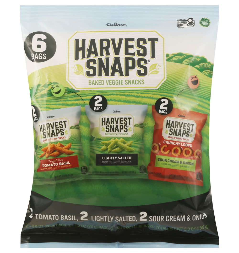 Harvest Snaps Baked Veggie Assorted Snacks (5.3 oz)