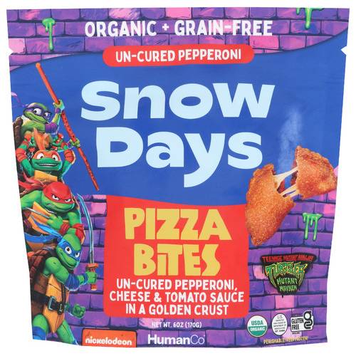 Snow Days Organic Uncured Pepperoni Pizza Bites