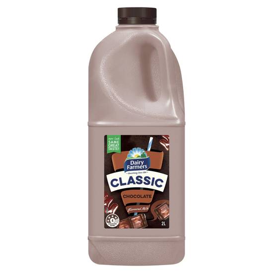 Dairy Farmers Classic Chocolate Flavoured Milk 2L