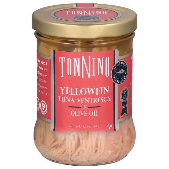 Tonnino Tuna Ventresca in Olive Oil (6.7 oz)